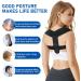 ACWOO Posture Corrector: Adjustable Back Brace for Men & Women - Relief from Neck, Shoulder & Back Pain - Hunchback Correction - Buy Online on GoSupps.com