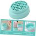 Mikinona Makeup Brush Cleaner Bowl Cleaner Bowl for Makeup Tools Brush Cleaning Pad Makeup Brush Storage Stand Silicone Cleaning Bowl Foldable Brush Make up Powder Puff Silica Gel - Buy Online on GoSupps.com