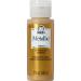 FolkArt K658 Paint Acrylic Metallic  2 Fl Oz (Pack of 1)  Antique Gold