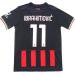 WINKIZIL 2021/2022 Milan Home #9 Zlatan Ibrahimovic Soccer Football Adult Mens Jersey Shirt Shorts Adult Sizes Home Large