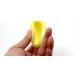 LENITH Silicone Mom Palm Cup for Baby Burping and Massage - Yellow - Buy Online on GoSupps.com
