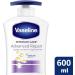 Vaseline Intensive Care Body Lotion deep moisturizer for dry skin Advanced Repair lightly scented with micro-droplets of Vaseline Jelly 600 ml 4 pack Unscented 600 ml (Pack of 4) - Buy Online on GoSupps.com