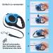 Retractable Dog Leash for All Sizes - 3m Blue Extendable Leash for Small Medium & Large Dogs - Buy Online on GoSupps.com