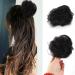 2pcs Mini Claw Clip Messy Bun Hair Piece - Wavy Brown-Black - Buy Online on GoSupps.com