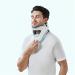 Cervical Traction Neck Brace Support with Heated Function Adjustable Traction Support for Home Traction Spinal Alignment Pain Relief (Green) - Buy Online on GoSupps.com