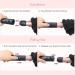 5-in-1 Curling Iron Set with Crimper & Waver | 4 Interchangeable Barrels | Instant Heating | Anti-Scald | Pink - Buy Online on GoSupps.com