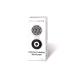 Magnivision contact lens containers with left-right marking in modern black and white design contact lenses container to hygienic storage of hard and soft contact lenses |Fashion style