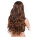 SHIYID Long Natural Wave Blonde Brown Synthetic Wig - Heat Resistant Women s African Hairstyle - Buy Online on GoSupps.com