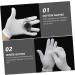 Ipetboom 15 Pairs Overnight Moisture Gloves Cotton Gloves Stretchable Cloth Gloves Hydrating Gloves Womens Gloves Winter Hand Spa Winter Gloves Cutting Miss Moisturizing Mask White - Buy Online on GoSupps.com