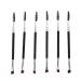 6pcs Eyebrow Brush Mascara Brush Eyelash Curler Eyelash Brushes Glue Eye Shadow Brush Mascara Brush Wands Eyebrow Makeup Brush Change Eyebrow Gel Miss