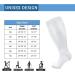 Cheeroyal Plus Size Compression Stockings for Men & Women - 20-30 mmHg Knee-Length Wide Calf Support - Extra Size 6XL White - Buy Online on GoSupps.com