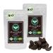 Azafran ORGANIC Black Garlic Peeled Fermented Garlic 200g 200 g (1 pack)