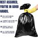 Plasticplace 55 Gallon Trash Bags 1.2 Mil Black Heavy Duty - 100 Pack - Buy Online on GoSupps.com