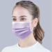 Adult Disposable Face Mask 3-Ply Mouth Cover Dust Safety Protection - Pack of 50 (Purple) - Buy Online on GoSupps.com
