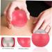 Frcolor 5ST Hand Massage Ball & Face Roller - Trigger Point Full Body Massager Hot/Cold Therapy Tool for Muscle Pain Relief - Pink Stainless Steel - Buy Online on GoSupps.com