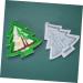 COHEALI 3pcs Christmas Tree Mold Silicone Candle Mold Christmas Casting Molds Simple DIY Mold Night Light 11.7x11.5 cmx3pcs Assorted Colorx3pcs - Buy Online on GoSupps.com