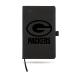 Rico Industries NFL Green Bay Packers Black Laser Engraved Small Notepad Jounral/Notepad 8.25" x 5.25"- Office Accessory