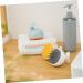 Skisuno 3-in-1 Silicone Shampoo Brush - Salon Quality Haircare & Scalp Massage Brush for Effortless Hair Washing - Buy Online on GoSupps.com