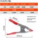 Luojuny Robust Rustproof Spring Clip - A-Shaped Awning Fastening Clamp (1/8 Pack) for Outdoor Use - Thick & Durable for Woodwork & Tents - Buy Online on GoSupps.com