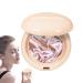 YNPQTDS Mineral Foundation for Mature Skin | Blushes Natural Light Lightening Makeup Contour Nose Built-in Mirror for Sensitive Skin Dry Grace Wedding Date Beach