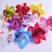 10-Pack Orchid Flower Hair Clips - Bohemian Hair Pins for Women and Girls - Buy Online on GoSupps.com