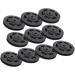 10Pcs Set 95MM Nylon Bea Pulley Wheel Replacement for Gym Fitness Equipment Smooth Performance - Buy Online on GoSupps.com