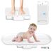 Baby Scale, Bluetooth Baby Scale Digital, 2 in 1 Toddler Scale, Multifunctional Pet Scale and Infant Scale with Height Tray & Tape Measure Baby Weight Scale with Baby Fit App for Baby, Pet, Adult Smart (Bluetooth connected)