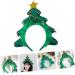 DEARMAMY Glitter Xmas Tree Headband Christmas Tree Light up Headband Headbands Decorative Hairband Christmas Hair Accessories Women Xmas Tree Headband Glitter Headband Fabric - Buy Online on GoSupps.com