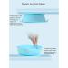 Yummy Baby Toddler Silicone Suction Divided Plate Bowl with Lid, Spoon & Straw - Pink Set | Non Slip Feeding Dish for Kids - Buy Online on GoSupps.com