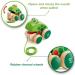 Hape Pull Frosch Fridolin - Wooden Frog Pull Toy for Toddlers | Colorful Fly-Eating Toy | International Shipping Available - Buy Online on GoSupps.com