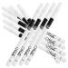 Beavorty 20 Pcs Lying Silkworm Eyeliner Makeup Caboodle White Eyeshadow Eyeliner Pens Makeup Set Miss Make up 1 count (Pack of 1) Whitex2pcs