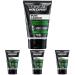 L'Or al Men Expert L'Or al Paris Men Expert washing gel for the face impure skin facial cleaning for men pure carbon washing gel anti-skin turmoil 1 x 100 ml (pack with 4) 100 ml (4 Pack)