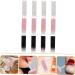 minkissy 12pcs Gradient Color Lip Gloss Tubes Cute Reusable Lip Oil Bottles For Travel For Lip Gloss Cosmetics Compact Space Saving For Filling Creative Makeup - Buy Online on GoSupps.com