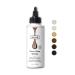 dpHUE Glossy Glaze Dark Brown - 4 fl oz - In-Shower Conditioning Glaze for Luminous Shine & Sheer Color - Paraben SLS & SLES Sulfate Free - Leaping Bunny Certified