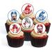 48 American Football Gnomes Cupcake Toppers Mini Edible Premium Thickness Football Theme Wafer Rice Paper Cupcake Toppers/Decorations - Buy Online on GoSupps.com