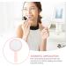 FOMIYES Vanity Mirror Handheld Mirrors Makeup Using Mirror Salon Barber Mirror Handheld Cosmetic Mirror Girl Mirror Handle Mirror Pink Silver Mirror Travel - Buy Online on GoSupps.com