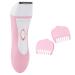 True Smooth by Babyliss 8772BU Bikini Trimmer 2 Comb Guides Portable Wet/Dry Use Precision Trimming for Gentle Cutting Battery Operated Cordless Shaving Legs Underarms Bikini Line Pink/White