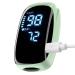 Pulse Oximeter Fingertip with Rechargeable Oxygen Meter Finger Pulse Oximeter Rechargeable Pulse Oximeter Accurate Fast Oximetry SpO2 Reading for Outdoor Sports Home Wide Use (Green)