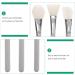 Cleaning Brush 9 Pcs Silicone Face Silicone Face Brush Face Applicator Silicone Face Scrubber Brushes DIY Facial (Size : 15.1x3.1cm) - Buy Online on GoSupps.com