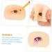 DOITOOL Makeup Practice Skin Silicone Molds Eyeshadow Face Tools Eye Shadow Practice Skin Consumables Bionic 6.9x5.2cm As Shown 2 - Buy Online on GoSupps.com