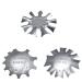 Gazechimp 3 in 1 with 3 Size Nail Art Edge Trimmer Nail Art Stencil Cutter for Acrylic French Nails Modelling UV Gel Nail