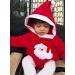 PythJooh Baby Christmas Romper | Merry Santas Hoodie Costume for Infants 0-24M - Buy Online on GoSupps.com