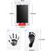 Nabance Baby Handprint and Footprint Kit - 3 Inkless Print Pads, 6 Imprint Cards - Safe & Non-Toxic Family Keepsake - Black Multi - Buy Online on GoSupps.com