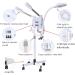 Face Steamer Facial 3 in 1 Professional Facial Steamer Face Steamer with Magnifying Lamp Double Tube Spray Facial Ozone Humidifier Steamer for Beauty Salon Spa - Buy Online on GoSupps.com