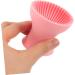 Beaupretty Beauty Brush Cleaning Tool Pink Cleaner Silicone Makeup Brush Cleaner Makeup Brush Cleaning Cup Cosmetic Brush Cleaning Cup Silica Gel Scrub Cup Portable Travel - Buy Online on GoSupps.com
