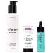 Cleen Beauty Everyday Skincare 3-Piece Set | Rosehip Jelly Face Cleanser  Cooling Eggplant Eye Balm  & Blue Light Defense Serum Set | Paraben Free | Skincare Products for Face