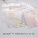 Metallic Line Holographic Nail Sticker Set - 7 Sheets Gold Glitter Zebra 3D Strips Decals Kit for Women - Buy Online on GoSupps.com