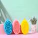Soft Silicone Toddler Scalp Massage Pad Set - 3pcs | Gentle Bath Shampoo Scrubber for Children | Parent-Child Bonding Bath Care Tool - Buy Online on GoSupps.com