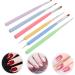 Beatifufu 1 Set Nail Pen Nail Brush Beauty Manicure Pen Brushes Manicure Art Brushes Nail Art Drawing Pen Nail Supplies Kit Nail Art Liner Brush Nail Painting Brushes Nail Kits Lotus Wood - Buy Online on GoSupps.com