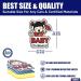 Chinese Girl Baby on Board Sign for Car - Cute Safety Decal for Parents - Buy Online on GoSupps.com